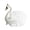 White, variant on Ludlz Cute Gooses Duck Stuffed Doll Soft Animal Ballet Swan with Crown Kids Gift Toy