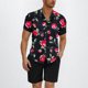 thumbnail image 2 of Mens Camisas de Manga Larga Casual Elegante Cuadrado Girar Hacia Abajo Cuello Botón Blusa, Verano de Spandex, 2 of 5