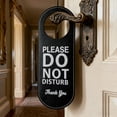thumbnail image 6 of Misright Reuseable PU Leather Double Sided Office Door Sign For Meeting Room Privacy, 6 of 16