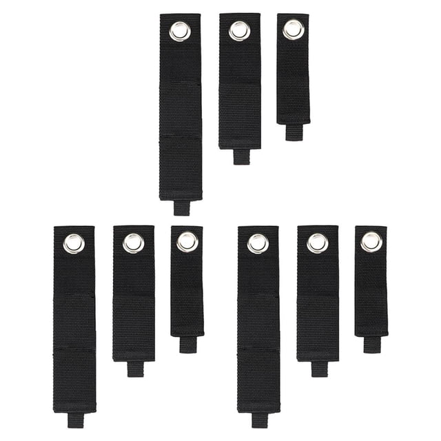 Correas de Almacenamiento para Trabajo Pesado Sunnimix Organizador de Soporte de Cable de Extensión 9 Piezas 3 3L 3XL