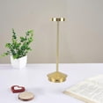 thumbnail image 4 of Lámpara De Mesa LED Estilo Moderno 2000 MAh Recargable Inalámbrico Con Pilas Metal 3 Modos Regulable Mesita De Noche USB C Luz De Escritorio Portátil Para Habitación Junto A La, 4 of 8