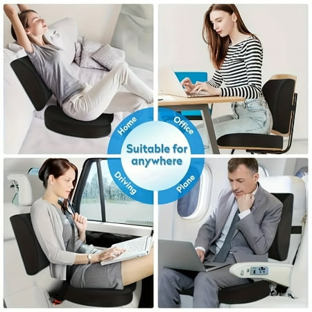 

DEKAXID 1pc Cushion Flannelette Slow Rebound Memory Sponge Relief Cushion Butt Butt Cushion For Office Chair School Chair Dining Room Chair School Style Cheap