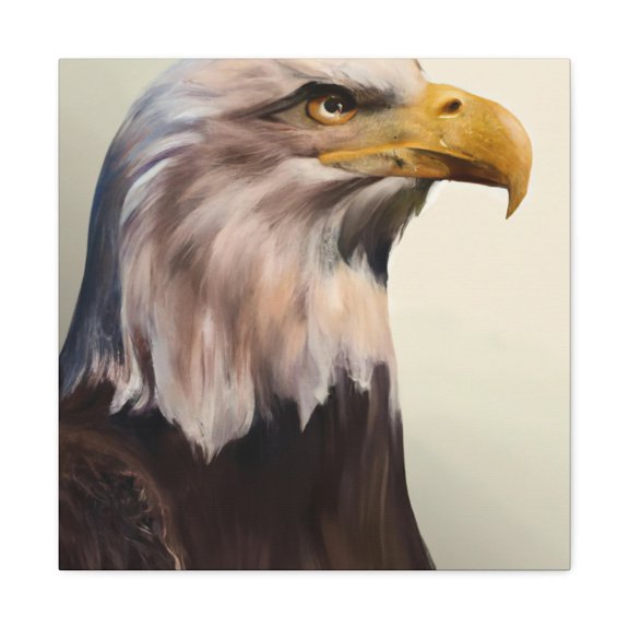 Bald Eagles in Flight - Canvas