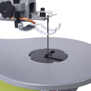 16-Inch Variable Speed Scroll Saw With Extra-Large Adjustable Tilting Work Table Perfect For Woodworking
