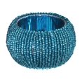thumbnail image 5 of Teal Napkin Ring, Napkin Rings Set of 12, Beaded Napkin Holders, Fall Napkin Rings Bulk for Christmas Party Decoration, Dinning Table, Everyday, Family Gatherings - Set Your Table with Style - Teal, 5 of 6
