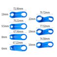 thumbnail image 4 of Herramientas de reparación de eliminación de línea de combustible de coche de plástico de desconexión en ángulo de línea de CA de 7 piezas, 4 of 9