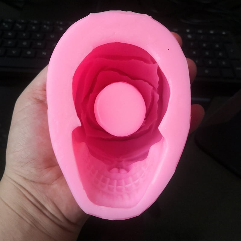 Flower Epoxy Resin Mold for Head Ashtray Silicone Mould DIY Crafts M