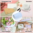 thumbnail image 6 of Uxcell Flower Wrapping Paper, Waterproof Bouquet Wrapping Paper, Gift Wrapping Paper (Blue, 23.6 x 23.6 Inch, 10Pcs), 6 of 6