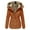 Khaki, variant on Winter Women Wool Warm Jacket Hooded Zipper Coat Outwear