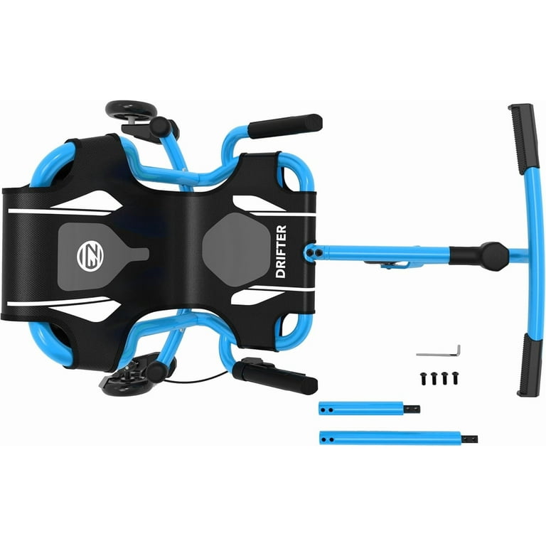 EzyRoller Drifter-X Kids Ride-On Toy, Ages 6+, Up to 150lbs - Blue