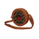 thumbnail image 4 of Bolsa en forma de DONA CON CHISPAS, Diseño de Comida, Pan Dulce, Bandolera para Mujer, Cross-Body, Correa Ajustable, Color Café, Moda Kawaii, Novedoso y Encantador (Bolsas para Mujer)., 4 of 5