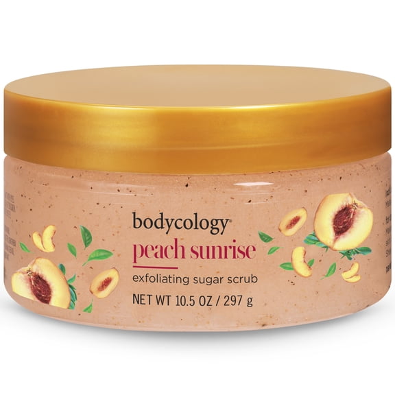Bodycology Peach Sunrise Body Scrub, 10.5 oz