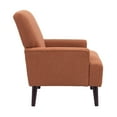 thumbnail image 4 of Picket House Furnishings May Chair in 8077 Boucle Orange & Espresso, 4 of 9