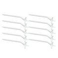 thumbnail image 1 of Tees, White Durable Lightweight Accessory Low Resistance And Stable Three-Point Support, White  Tees, Beginnners Indoors For  Course Home, 1 of 8