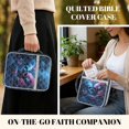 thumbnail image 4 of Xoenoiee Skull Butterfly Rose Flower Pattern Bible Cover for Women Men Quilted Bible Case Holder Carrying Organizer Protector Lightweight Bible Accessories Christian Religious Gift, 4 of 7