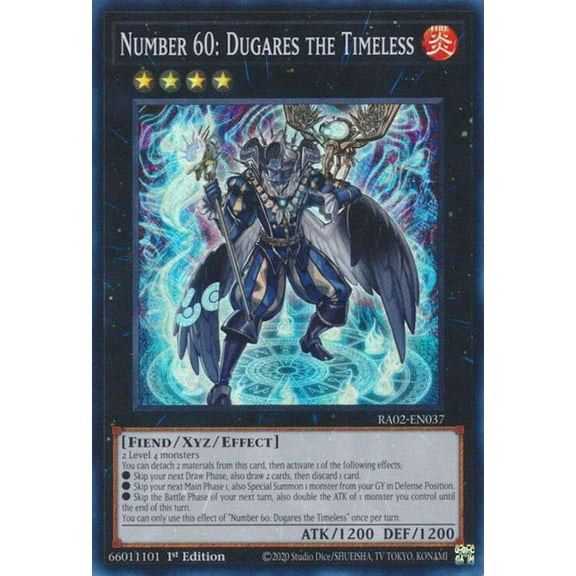 YuGiOh 25th Anniversary Rarity Collection II Ultra Rare Number 60: Dugares the Timeless RA02-EN037