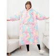 thumbnail image 3 of Sudadera con capucha KFUBUO Long Sherpa que brilla en la oscuridad, 3 of 7
