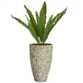 thumbnail image 1 of Vintage Home Artificial Faux Real Touch 39" Tall Real Touch Agave Plant And Fiberstone Planter, 1 of 1