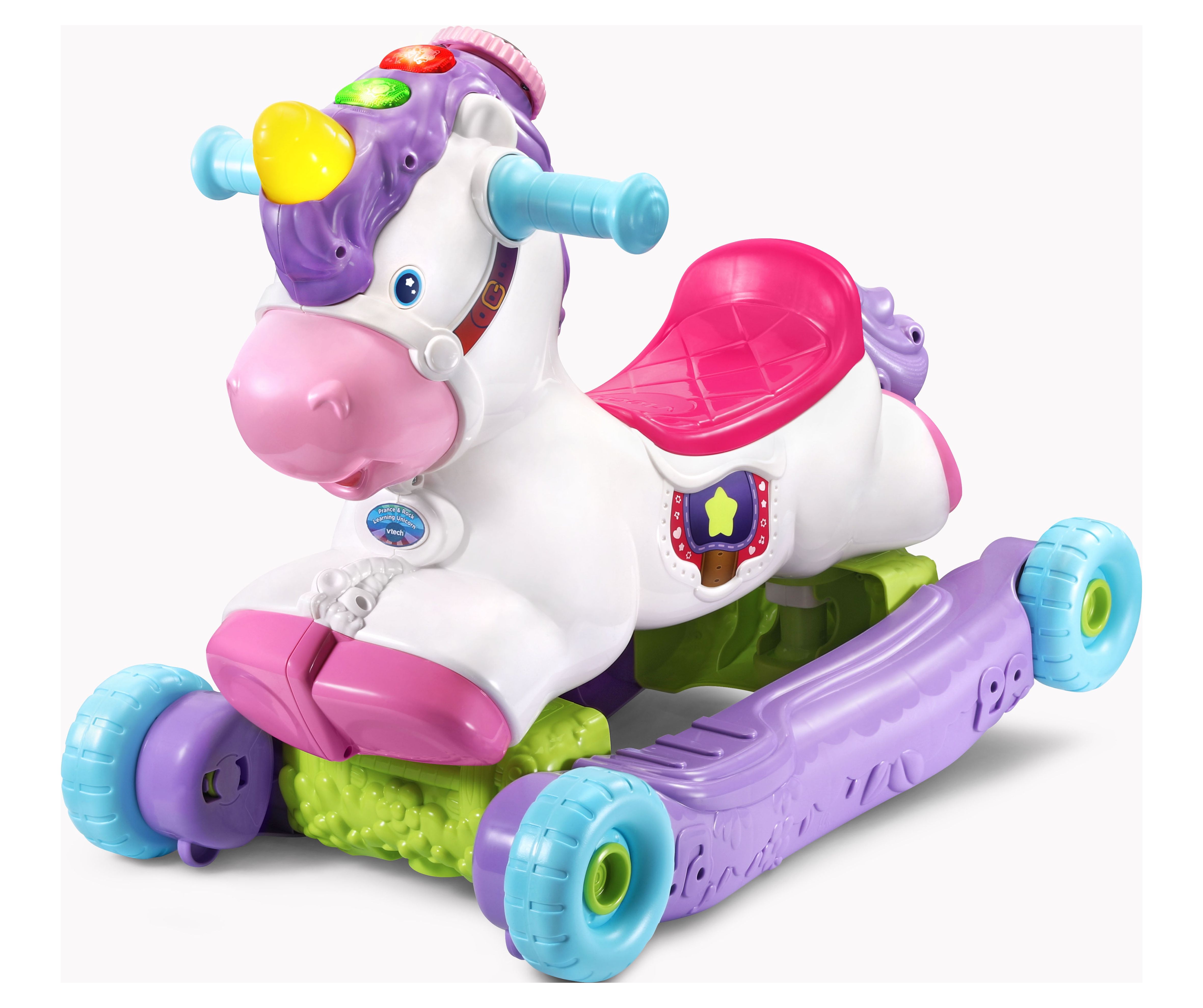 VTech Prance and Rock Learning Unicorn, Rocker to Rider Toy, Motion-Activated Responses - image 13 of 14