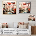 thumbnail image 4 of Designart "Mushroom Dreams Colorful Mid Century Midcentury II" Mid-century Canvas Print, 4 of 5