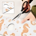 thumbnail image 6 of Yayeee Faucet Mat for Kitchen Sink 14.7" Diatomite Long Splash Guard Pad, White Seahorse, 6 of 7