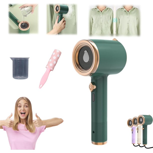 Emboadlie Vaporizador, Mini Máquina de Planchar Portátil, Mini Plancha Eléctrica Portátil de Mano para Ropa, Precalentamiento Rápido Profesional para el Hogar Planchado en Seco a Vapor para el Hogar y