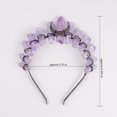 thumbnail image 2 of KOVOLITU Diademas de tortuga diseñadas para gafas, diademas flexibles sin presión, banda para el cabello fina hecha a mano, accesorios para el cabello de acetato para mujeres, hermanas y niñas, regalo, 2 of 5