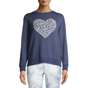EV1 from Ellen DeGeneres Heart States Crewneck Sweatshirt Women's