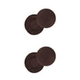 thumbnail image 4 of QualitChoice 2X Stool Cover Bar Supplies Dustproof Chair Covers Handily Install Party Accessories Multicolored Extendable Gear Brown M 2PCS, 4 of 6