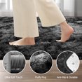 thumbnail image 2 of ZRSDIXK 8ft x 10ft Area Rug, Soft Fluffy Area Rugs for Living Room Bedroom Kids Room Decor Carpet, Dark Gray, 2 of 9