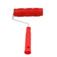 thumbnail image 1 of Xingzhi 7-Inch Assorted Embossed Pattern Painting Roller with Plastic Handle 6 Red Type 8, 1 of 2