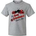 thumbnail image 3 of Inktastic My Great Grandma Loves Me with Cute Ladybugs Youth T-Shirt, 3 of 5