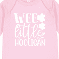 thumbnail image 4 of Inktastic St. Patrick's Day Wee Little Hooligan with Shamrocks Boys or Girls Long Sleeve Baby Bodysuit, 4 of 5