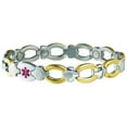 thumbnail image 1 of Sabona Ladies' Med ID Bracelet (Diabetic), Small/Medium, Gold/Silver, 1 of 2