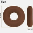 thumbnail image 2 of 1 Pcs Anti Bedsore Ring Cushion,Portable Inflatable Wheelchairs Seat Cushion,15" Donut Cushion Seat with Air Pump,Round Hemorrhoid Seat Pillow,for Tailbone Pain Relief,Bed Sores Brown, 2 of 7