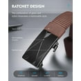 thumbnail image 2 of Men's Ratchet Web Belt,1.25 inch Nylon Automatic Buckle Belt,No Holes Invisible Belt for Men, 2 of 7