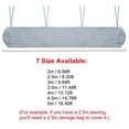 thumbnail image 4 of Outdoor Patio Awning Storage Bag Rain Weather Dust Cover Waterproof Protector, 4 of 11