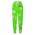 thumbnail image 5 of Sweatpants for Women Fall and Winter Elastic Waisted Casual Print Loose Joggers Comfy Ankle Pants, 5 of 5