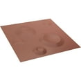 thumbnail image 6 of Ekena Millwork 19 5/8"W x 19 5/8"H Cole EnduraWall Decorative 3D Wall Panel, Universal Pearl Metallic Champagne Pink (12-Pack for 32.04 Sq. Ft.), 6 of 6