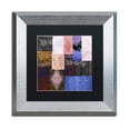 thumbnail image 2 of Trademark Fine Art "Afrikan Batik IV" Canvas Art by Color Bakery Black Matte, Silver Frame, 2 of 4