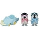 thumbnail image 1 of Set de juego para muñecas Ternurines Calico Critters Penguin Babies con 2 figuras, 1 of 7