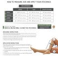 thumbnail image 2 of Truform Knee High Stockings, Closed Toe: 18 mmHg, Beige, X-Large (short length), 2 of 7