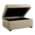 thumbnail image 5 of Serta Olin Ottoman with Storage, Can Be Used as Footrest or Extra Seat, Easy Assembly, Beige, 5 of 7