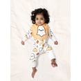 thumbnail image 3 of Monica + Andy Organic Cotton One Piece Coverall and Bib Set, Sizes Newborn - 18-24 Months, 3 of 6