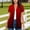 Wine, variant on BUIGTTKLOP Cardigans for Women Lightweight Trendy Short Sleeve Dressy Open Front Thin Long Cardigan Flowy Jackets Gradinet Color