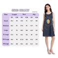 thumbnail image 4 of FORMRS Summer Dress for Women Loose U Neck Sleeveless Midi Beach Sundresses with Pockets, Cat Planet, 4 of 8