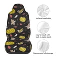 thumbnail image 5 of Pofeuu yellow Pumpkin Corn Print Automotive Car Seat Covers Flat Cloth Full Set Seat Covers,Car Seat Covers front seats for Cars Trucks and SUVs(Two packs), 5 of 7