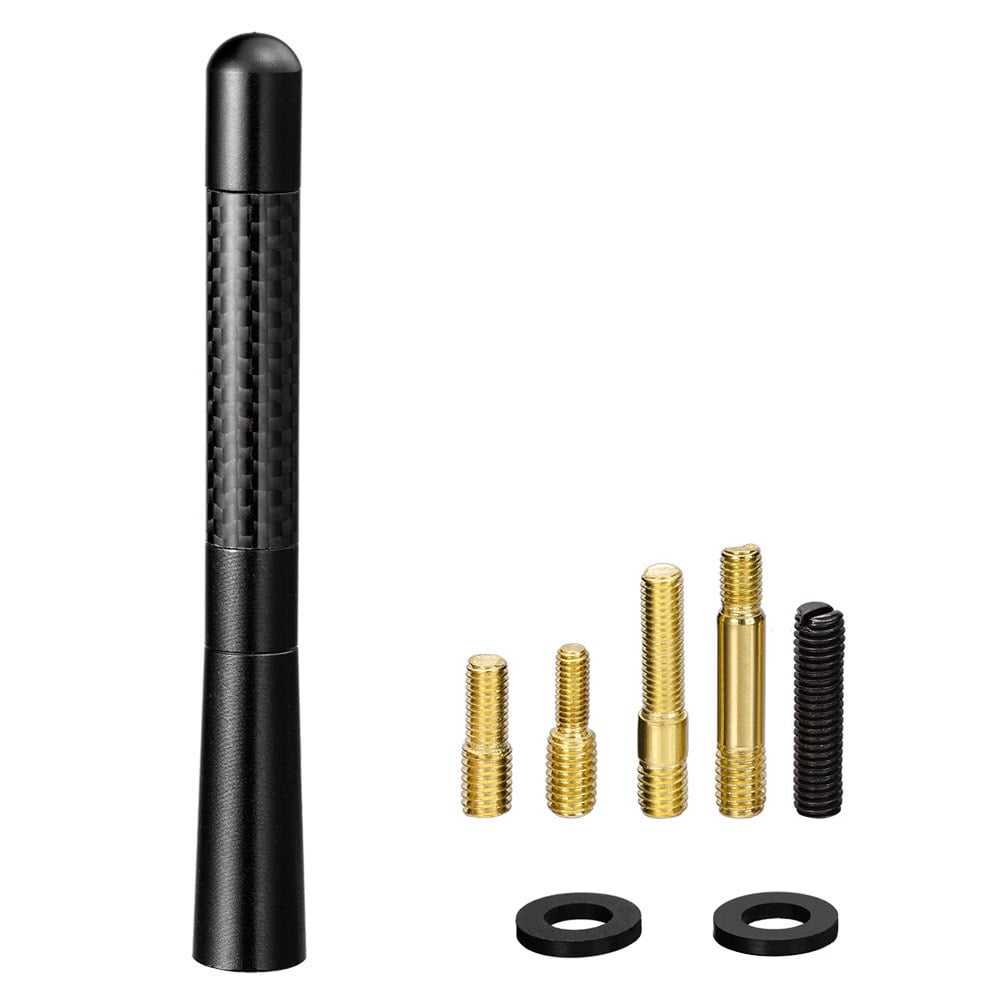 Eightwood Car Radio Antenna Mast Carbon Fiber Truck Antenna Replacement for Ford F150 Raptor