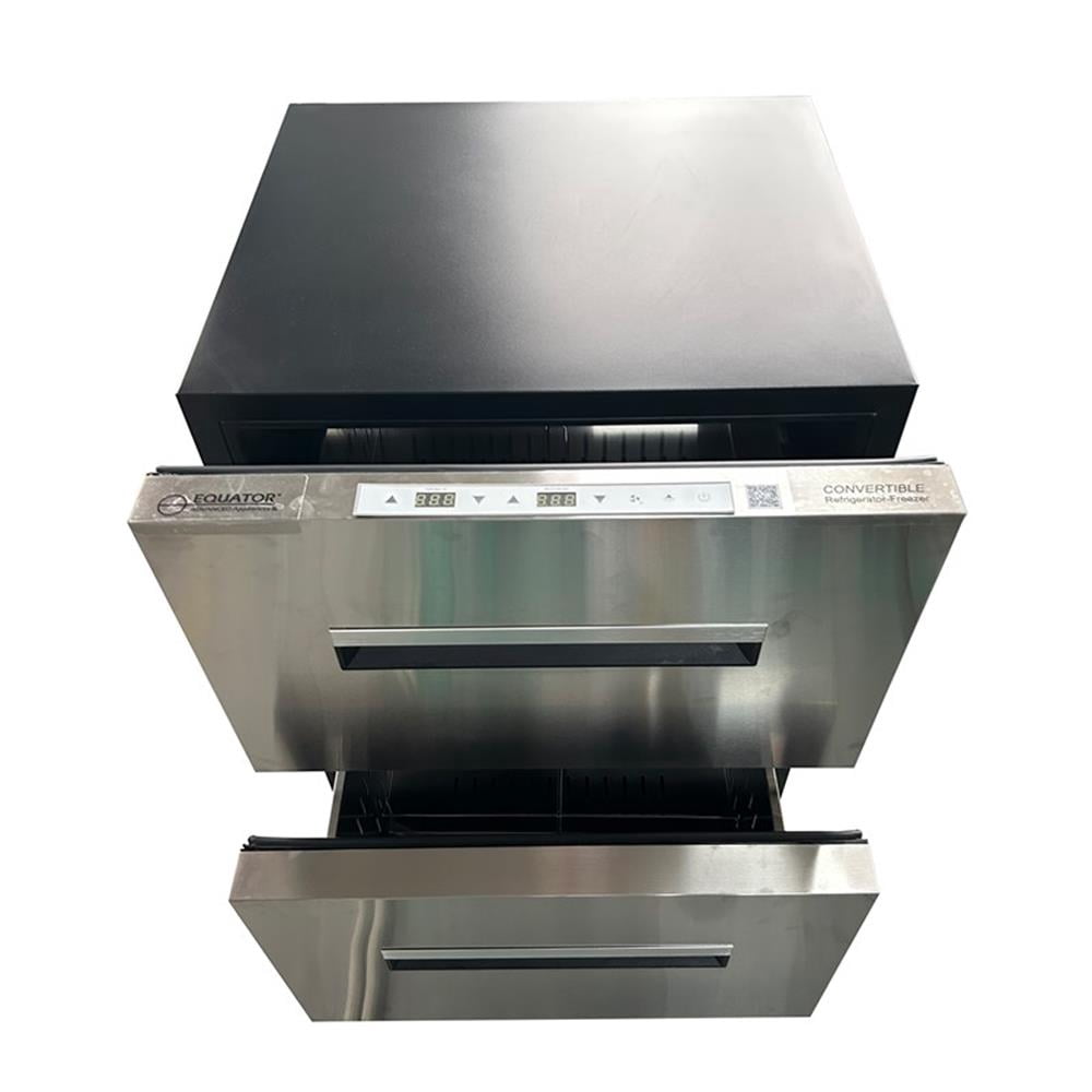 Pemberly Row Convertible Ref/Freezer ADA FS/Builtin 2 Drawer Dual Temp Sabbath