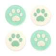 thumbnail image 1 of GeekShare 4PCS Silicone Cat Paw JoyCon Thumb Grip Set Joystick Caps Compatible with Switch / OLED / Switch Lite (Spring Green), 1 of 4